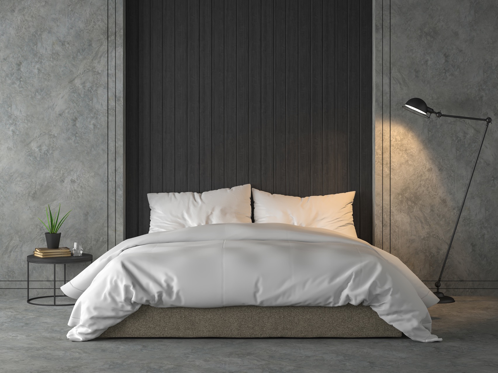 Industrial Bedroom Interior Design Style