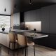 kitchen with island interior design